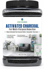 Activated Charcoal Odor Absorber – 2.2 Lb – Coconut Shell Carbon Granules – by CoirWonder