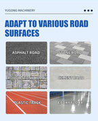 Electric Road Sweeper, Industrial Plant Sweeper, Heavy-Duty Floor Cleaner - Image 4