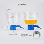 Pack of 18 Diposable Bottle Top Filter 500mL 0.2μm PVDF Hydrophilic Membrane - Image 3