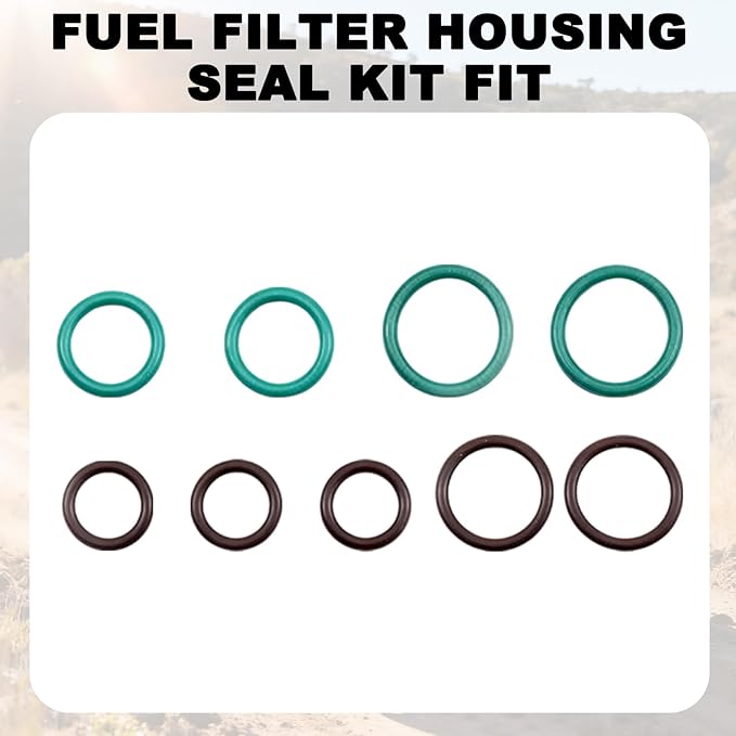 Fuel Filter Housing Seal Kit Fit - Image 7