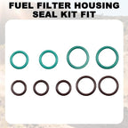 Fuel Filter Housing Seal Kit Fit - Image 7