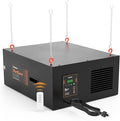 Purisystems Air Filtration System 3-Speed Remote, Built-in Ionizer, PuriCare by PURISYSTEMS