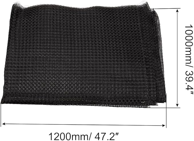 PATIKIL 47" x 39" Air Conditioner Air Filter Material, Plastic Dustproof - Image 2