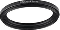 52mm to 43mm Step Up Ring Filter Adapter Black Metal Step up Adapter Rings by Unknown