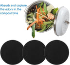 7.25inch Charcoal Filters for Compost Bucket, 3 Pack Compost Filter for - Image 7