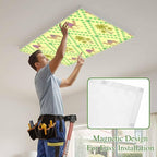 1 Pack Fluorescent Light Cover, Desert Sand Camels Light Covers - Image 3