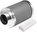 4 Inch Air Carbon Filter Odor Control, Reversible Flange, Pre-Filter Included by Unknown