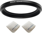 52mm Lens to 42mm Camera Lens Adapter 52mm to 42mm Step Down Ring Adapter Ring by SKYZHENG