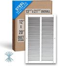 Fits 12x20 Duct Opening | Steel Return Air Grille by Handua | Vent Cover Grill by Handua