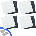 Replacement Filter Pads for Pondmaster 1000 & 2000 Polyester & Carbon by Unknown
