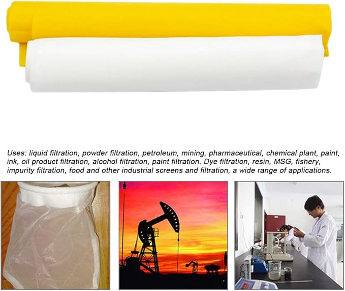 Silk Screen Printing Mesh, 100/110/120/140/160/180/200/250/300Mesh, Filter - Image 8