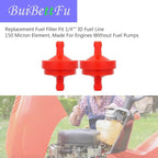298090 394358 Lawn Mower 1/4" Inline Gas Fuel Filter - Image 5