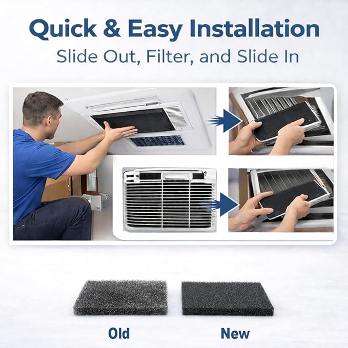 RV AC Foam Filter Compatible - Image 4