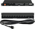 1U PDU Network Servers Surge Protector Power Distribution Unit 12-Outlet by ThePoEstore