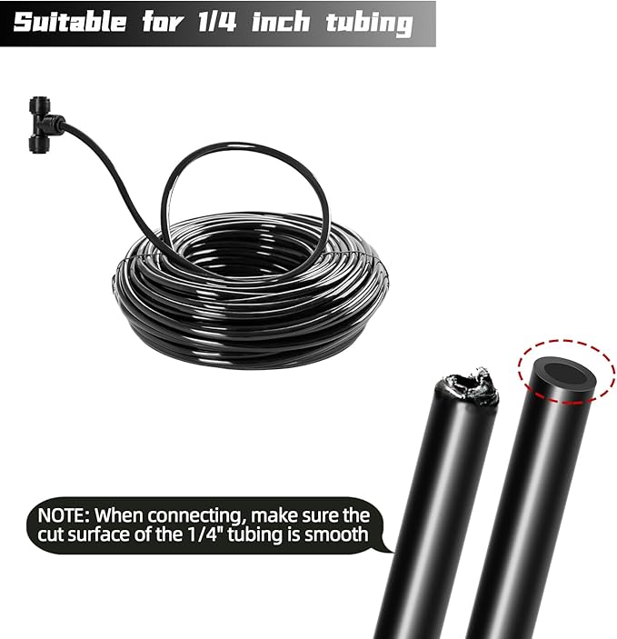 30 Pack Quick Connect 1/4" Drip Irrigation Coupling Connectors, Universal - Image 5