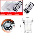 Sediment Filter Pressure Washer Filter Stainless Steel Filter 40Mesh Screen - Image 3
