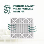 EconoHome 20x25x4 AC Furnace Pleated Air Filter MERV 11 Replacement – Allergen - Image 5