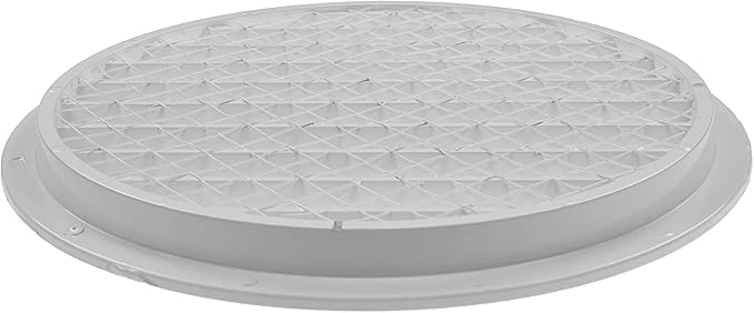 Repa Market 10" Inch Aluminum White Soffit Air Vent Cover - Image 7