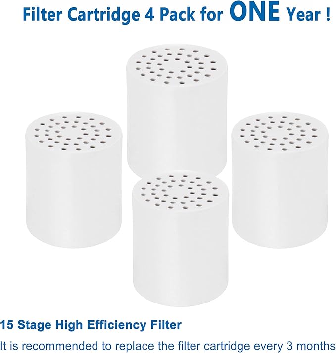 NearMoon 15 - Stage Replacement Cartridge Universal High Output Shower Filter - Image 2