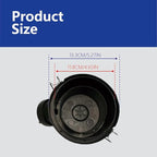 11011-7058 Air Filter Cover Cap Fit - Image 2