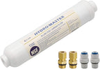 HYDRO MASTER IN-LINE POST CARBON FILTER by HYDROMASTER