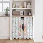 Easter Kitchen Curtains 45 Inch Long 2 Panel Set, Rod Pocket Window Treatment - Image 7