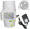 3 Inch Inline Duct Extractor Fan 75Mm 12V Powerful Exhaust Blower Speed by Unknown