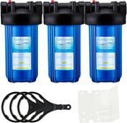 Geekpure 10-Inch Whole House Water Filter Housing 4.5"x10"1-Inch Outlet/Inlet - Image 2