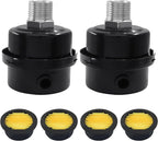 2 Pcs Air Compressor Silencer, 1/2 Inch Thread Intake Filter Muffler, 20 mm Air - Image 2