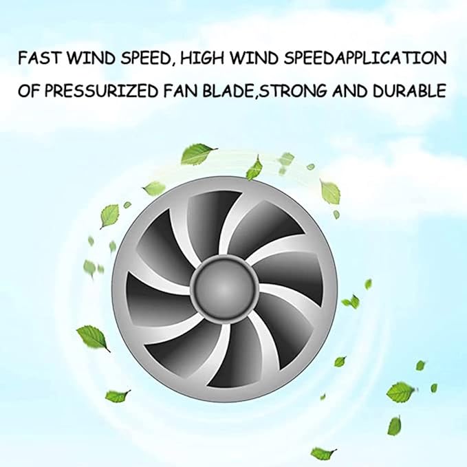 Inline Extractor Duct Fan with Speed Controller 3 Inch/75mm Air Diffuser - Image 5