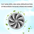 3”Inline Air Vent Pet Fan 6W Greenhouse Ventilation Equipment 12V Indoor Intake - Image 6