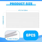 6 Pack Polycarbonate Greenhouse Panels, Excellent Light Transmission & Weather - Image 2