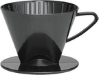 Fino Pour-Over Coffee Brewing Filter Cone, Number 2-Size, Brews 2 to 6-Cups by Fino