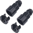 EVIL ENERGY 6AN Male to 3/8" & 5/16" Quick-Disconnect Female EFI Fuel Rail by EVILENERGY