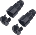 EVIL ENERGY 6AN Male to 3/8" Quick-Disconnect Female EFI Fuel Rail Fitting by EVILENERGY