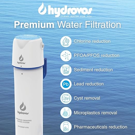 Hydrovos DWSP Premium Microplastic Water Filter, NSF 401/53/42 Under Sink - Image 3