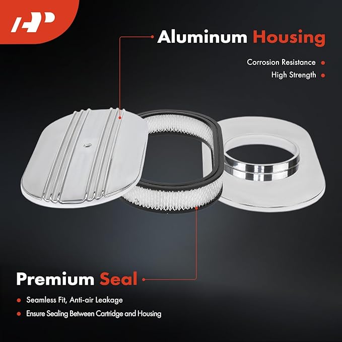 A-Premium Universal Air Cleaner Filter Assembly - Image 3