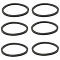 6PCS Kitchen Sink Filter Sealing Ring, Narrow Edge Rubber Gasket by Unknown