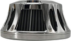 Harley Air Cleaner Motorcycle Filter Intake CNC Cut Kit Chrome - Image 5