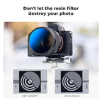 K&F CONCEPT 40.5mm UV/CPL/ND Lens Filter Kit-18 Multi-Layer Coatings, UV Filter - Image 7