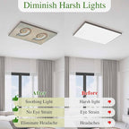 Fluorescent Light Covers for Ceiling Lights Shell Conch Magnetic Light Filters - Image 5