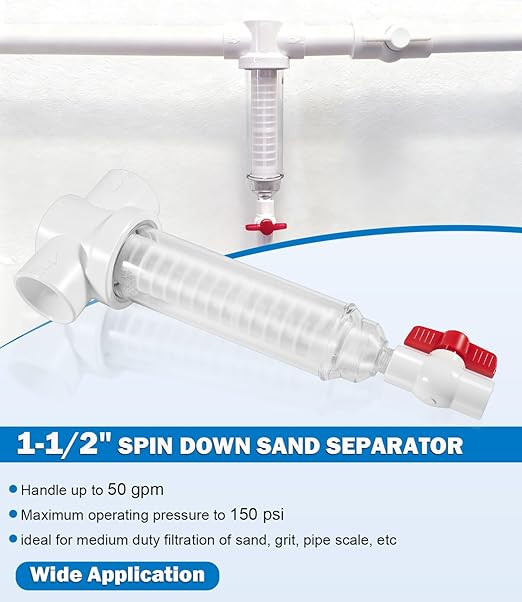 1-1/2" Spin Down Sand Separator - Image 2