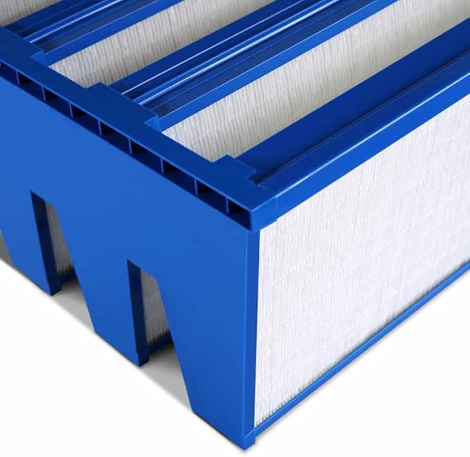 Mini Pleat Rigid Microglass V-Bank Air Filter 20x16x12 – MERV 14 ASHRAE 52.2 - Image 2