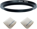 46mm Lens to 52mm Camera Lens Adapter 46mm to 52mm Step Up Ring Adapter Ring by SKYZHENG