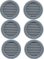 VENTS-US - 4" Round Plastic Vent Cover in Slate Grey - Compatible with a 4 Inch - Image 2