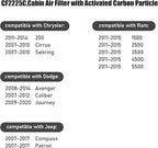 CF2225C, Cabin Air Filter with activated carbon particle - Image 5