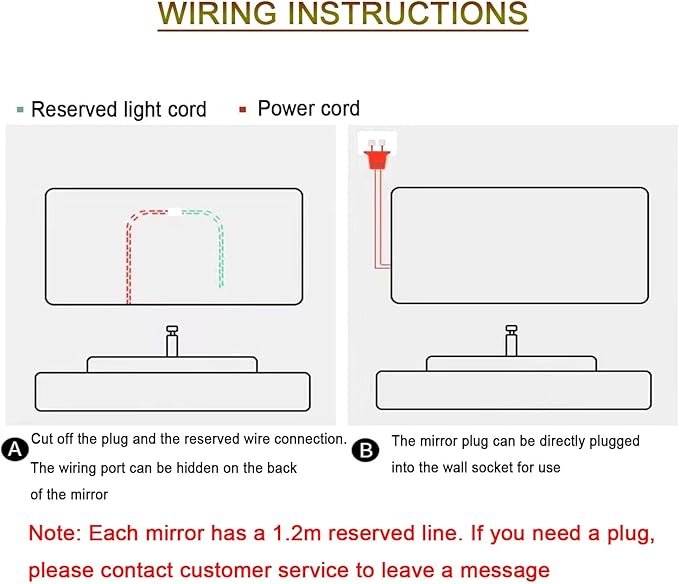 Bathroom Mirror with LED Lights，LED Bathroom Mirror，Illuminated Led Bathroom - Image 9