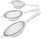 LemonRoad Set of 3 Stainless Steel Mesh Strainer 304 Fine Mesh Filters by Unknown
