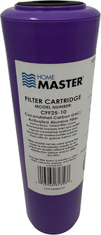 Home Master CFF25-10 Jr F2 Replacement Fluoride Filter, Fits Standard 10” by HomeMaster