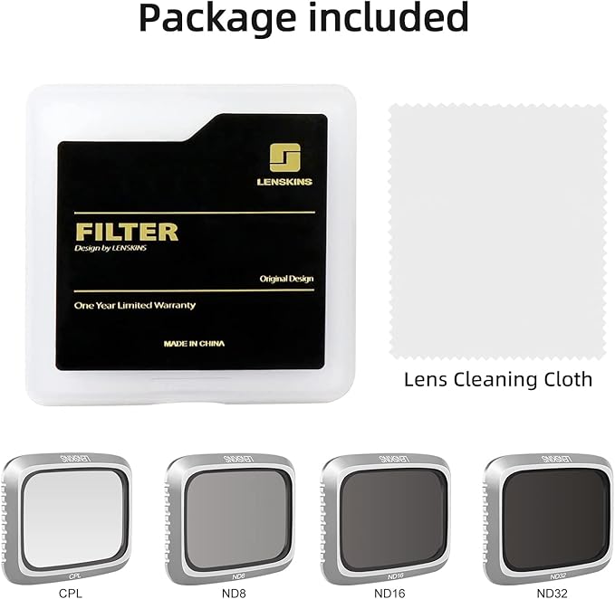 ND Filters for DJI Air 2S Drone, Neutral Density and Circular Polarizer Lens - Image 8